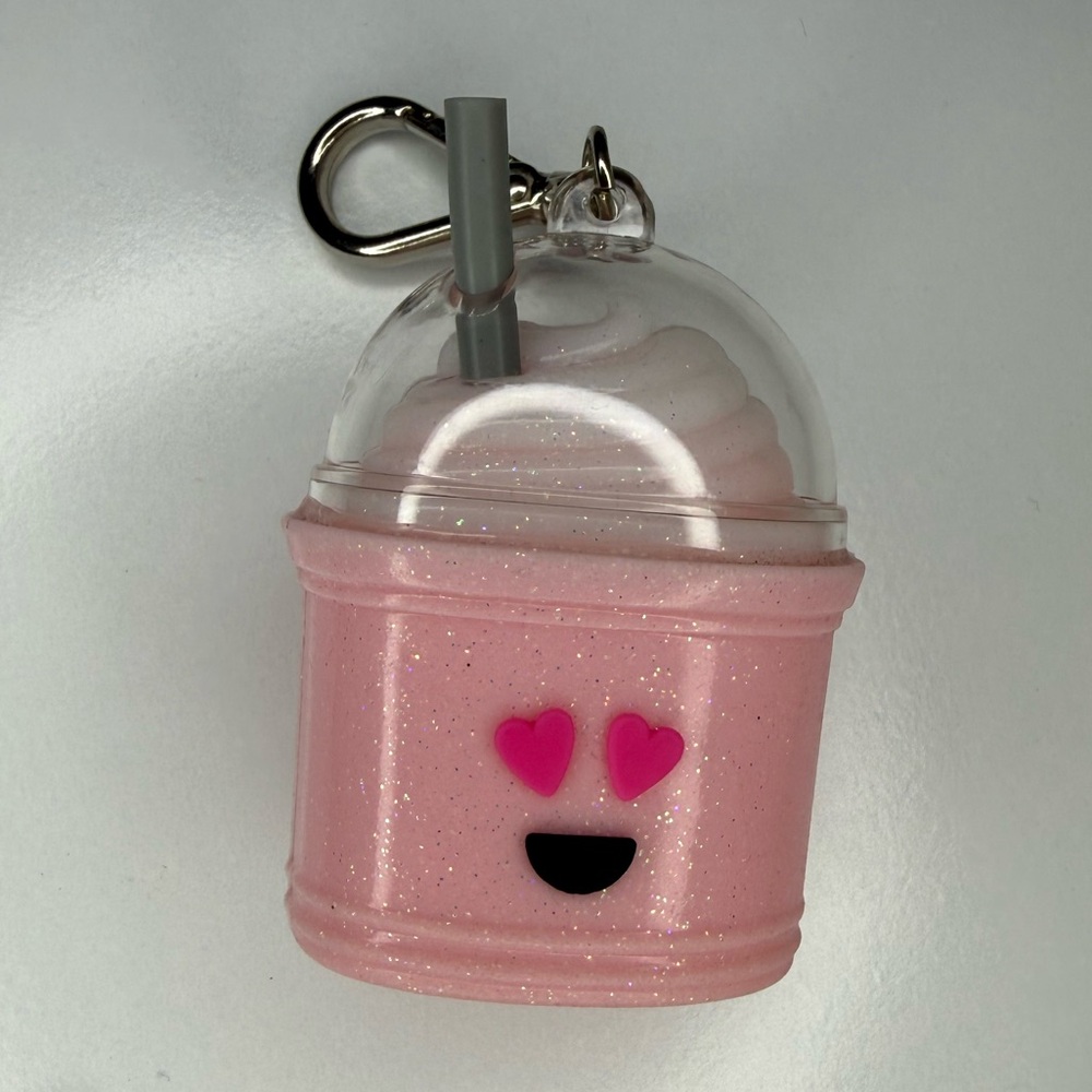 Bath & Body Works Pink Glitter Heart Eyes